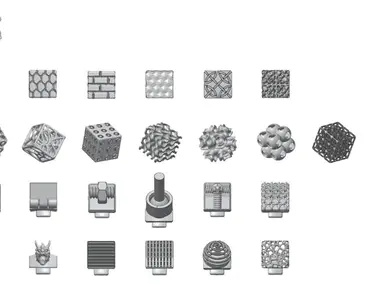 SLS-utskrift Utomordentligt komplex Rubiks kubmodell